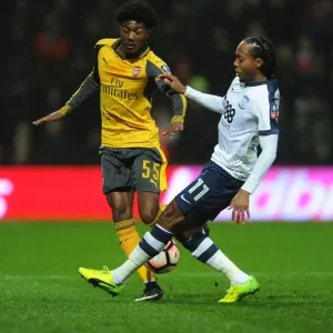 Ainsley Maitland-Niles (Arsenal)Daniel Johnson (Preston). Preston North End 1: 2 Arsenal
