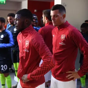 Ainsley Maitland-Niles and Granit Xhaka Print