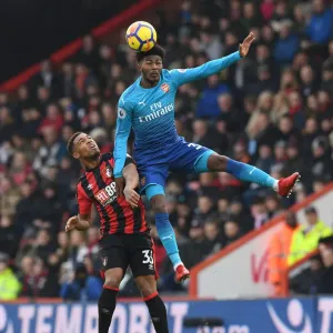 Ainsley Maitland-Niles Leaps Over Jordan Ibe in AFC Bournemouth vs Arsenal Premier League Clash Ainsley Maitland-Niles Leaps Over Jordan Ibe in AFC Bournemouth vs Arsenal Premier League Clash