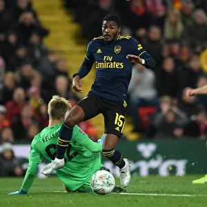 Ainsley Maitland-Niles Scores Stunner: Arsenal Stuns Liverpool in Carabao Cup