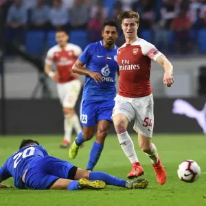 Al-Nasr Dubai SC vs. Arsenal: Clash Between Masoud Sulaiman and Ben Sheaf