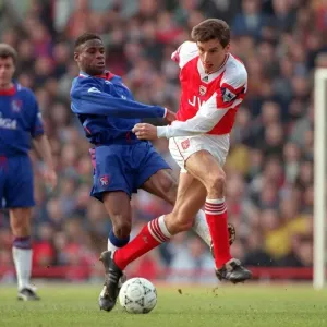 Alan Smith in Action for Arsenal Football Club Alan Smith in Action for Arsenal Football Club