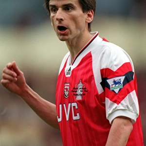 Alan Smith - Arsenal. Arsenal v Sheffield Wednesday. The FA Cup Final, 1993