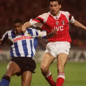 Alan Smith Print (Arsenal) - 1993 FA Cup Final Replay Alan Smith Print (Arsenal) - 1993 FA Cup Final Replay