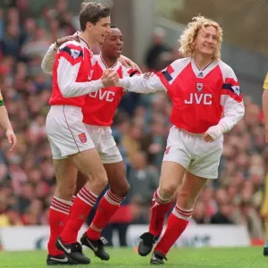 Alan Smith Celebrates Goal Print Alan Smith Celebrates Goal Print