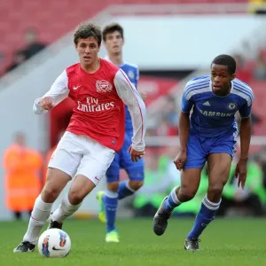 Alban Bunjaku (Arsenal) Archange Nkumu (Chelsea). Arsenal U18 1: 0 Chelsea U18 Alban Bunjaku (Arsenal) Archange Nkumu (Chelsea). Arsenal U18 1: 0 Chelsea U18