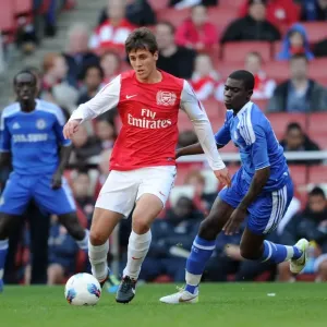 Alban Bunjaku (Arsenal) Jeremie Boga (Chelsea). Arsenal U18 1: 0 Chelsea U18 Alban Bunjaku (Arsenal) Jeremie Boga (Chelsea). Arsenal U18 1: 0 Chelsea U18