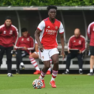 Albert Sambi Lokonga Shines: Arsenal's Promising Midfielder Impresses in Pre-Season Match against Millwall