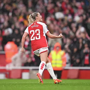 Alessia Russo Scores Record-Breaking Fourth Goal: Arsenal Women Defeat Chelsea Women at Emirates Stadium (December 2023)