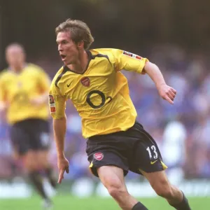 Alex Hleb in Print, 2005 FA Community Shield Match