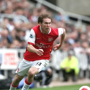 Print of Alex Hleb in action, Arsenal FA Premiership 2007