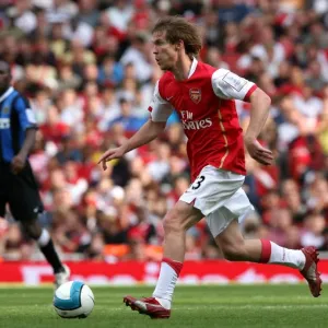 Print of Alex Hleb in Action: Emirates Cup 2007