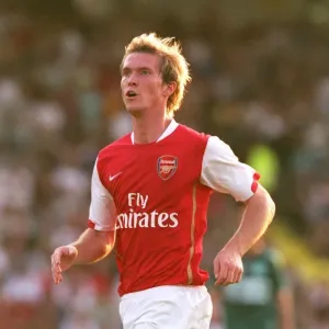 Alex Hleb in Action Print, a photograph of the footballer