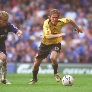 Alex Hleb (Arsenal) Damien Duff (Chelsea). Arsenal 1: 2 Chelsea