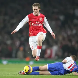 Alex Hleb (Arsenal) David Bentley (Blackburn Rovers) Alex Hleb (Arsenal) David Bentley (Blackburn Rovers)