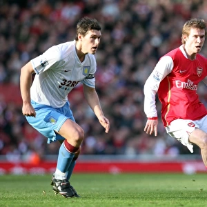 Alex Hleb (Arsenal) Gareth Barry (Villa)