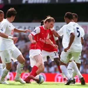 Alex Hleb (Arsenal) Jermaine Jenas Alex Hleb (Arsenal) Jermaine Jenas