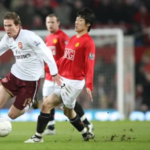 Alex Hleb (Arsenal) Ji-Sung Park (Man Utd)