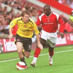 Alex Hleb (Arsenal) Jimmy-Floyd Hasselbaink (Charlton Athletic)