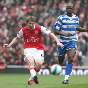 Alex Hleb (Arsenal) Kalifa Cisse (Reading)