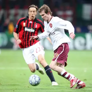 Alex Hleb (Arsenal) Massimo Ambrosini (Milan)