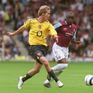 Alex Hleb (Arsenal) Nigel Reo-Coker (West Ham United)