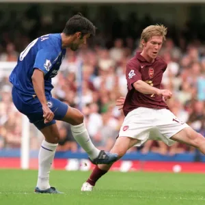 Alex Hleb (Arsenal) Print, Chelsea 1-0 Arsenal FA Premier League