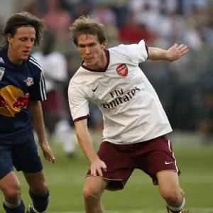 Alex Hleb (Arsenal) Rene Aufhauser (Salzburg)