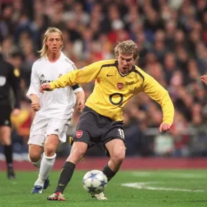 Alex Hleb (Arsenal) Roberto Carlos (Real). Real Madrid 0: 1 Arsenal