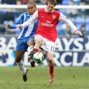 Alex Hleb (Arsenal) Wilson Palacios (Wigan)