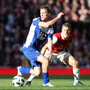 Alex Hleb (Birmingham). Arsenal 2: 1 Birmingham City. Barclays Premier League