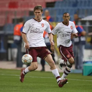 Alex Hleb and Gael Clichy (Arsenal) Alex Hleb and Gael Clichy (Arsenal)