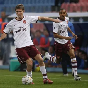 Alex Hleb and Gael Clichy (Arsenal) Alex Hleb and Gael Clichy (Arsenal)
