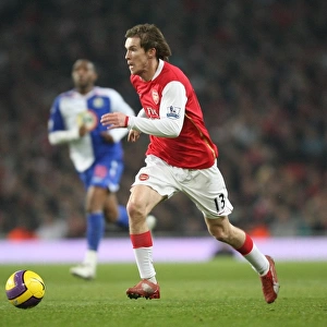 Alex Hleb Scores in Arsenal's 2-0 Victory Over Blackburn Rovers, Emirates Stadium, 2008