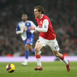 Alex Hleb Scores in Arsenal's 2-0 Victory Over Blackburn Rovers, Emirates Stadium, 2008 Alex Hleb Scores in Arsenal's 2-0 Victory Over Blackburn Rovers, Emirates Stadium, 2008