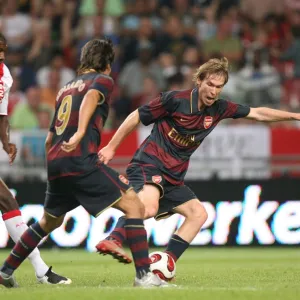 Alex Hleb and Tomas Rosicky (Arsenal)