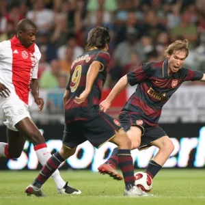 Alex Hleb und Tomáš Rosický (Arsenal) Alex Hleb und Tomáš Rosický (Arsenal)