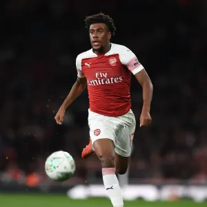 Alex Iwobi in Action: Arsenal vs Brentford, Carabao Cup 2018-19