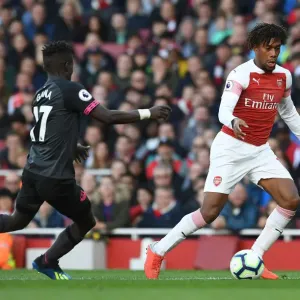 Alex Iwobi in Action: Arsenal vs. Everton, Premier League 2018-19