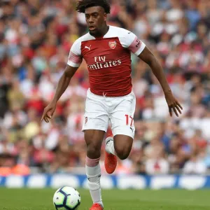 Alex Iwobi in Action: Arsenal vs. West Ham United, Premier League 2018-19