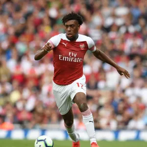 Alex Iwobi in Action: Arsenal vs. West Ham United, Premier League 2018-19