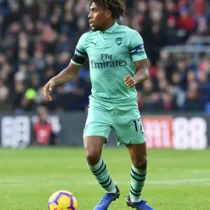 Alex Iwobi in Action: Crystal Palace vs Arsenal, Premier League 2018-19