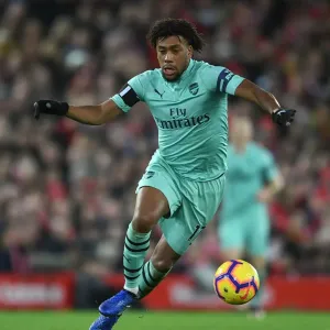 Alex Iwobi in Action: Liverpool FC vs Arsenal FC - Premier League Clash (December 2018)