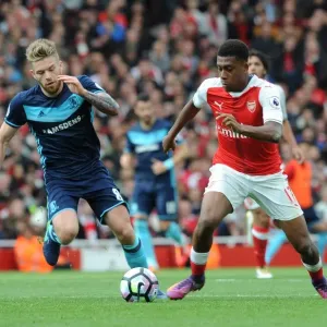 Alex Iwobi (Arsenal) Adam Clayton (Middlesbrough) Alex Iwobi (Arsenal) Adam Clayton (Middlesbrough)