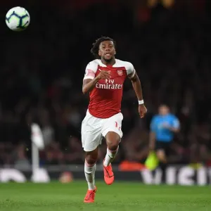 Alex Iwobi Print - Arsenal 2:0 Newcastle United