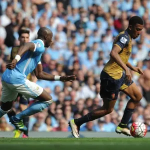 Alex Iwobi (Arsenal) Eliaquim Mangala (Man City) Alex Iwobi (Arsenal) Eliaquim Mangala (Man City)
