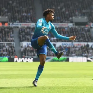 Alex Iwobi (Arsenal). Newcastle United 2: 1 Arsenal. Premier League. St. Jamess Park