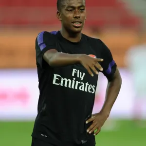 Alex Iwobi (Arsenal). Olympiacos U19 2: 0 Arsenal U19. NextGen Series. Karaiskakis Stadium Alex Iwobi (Arsenal). Olympiacos U19 2: 0 Arsenal U19. NextGen Series. Karaiskakis Stadium