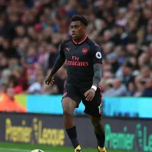 Alex Iwobi (Arsenal). Stoke City 1: 0 Arsenal. Premier League. Bet365 Stadium, Stoke