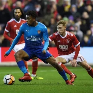 Alex Iwobi Breaks Past Ben Osborn: Nottingham Forest vs Arsenal - The Emirates FA Cup Third Round Alex Iwobi Breaks Past Ben Osborn: Nottingham Forest vs Arsenal - The Emirates FA Cup Third Round